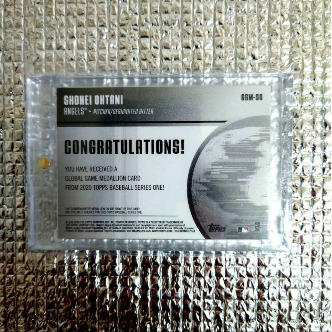 大谷翔平 LAエンゼルス TOPPS メダルカードの通販 by えみ's shop|ラクマ