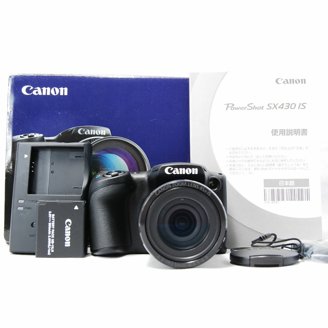 Canon - □美品□Canon PowerShot SX430 IS 光学45倍ズームの通販 by