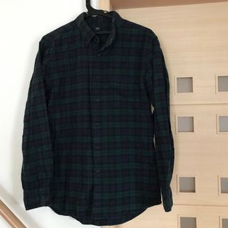 ユニクロ(UNIQLO)のユニクロ　L チェック　ネルシャツ(シャツ)