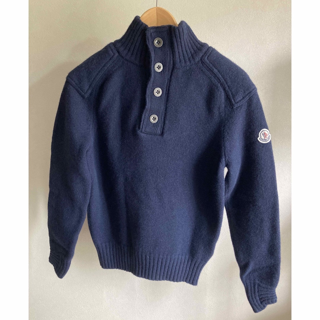 MONCLER モンクレール　前ボタンハイネックニット　maglione  m