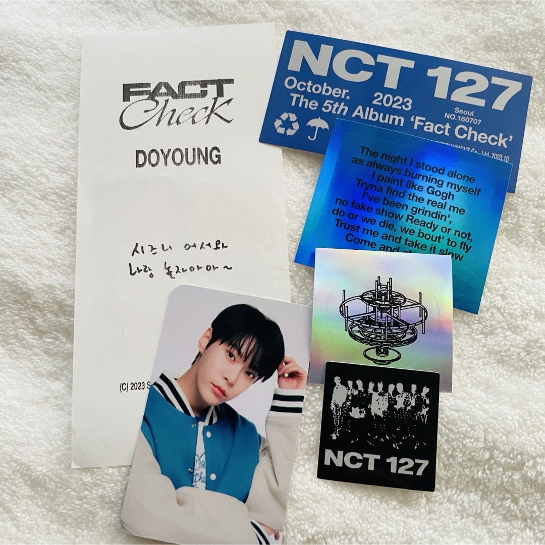 専用 NCT 127 Fact Check 店舗特典 ドヨン アルバム