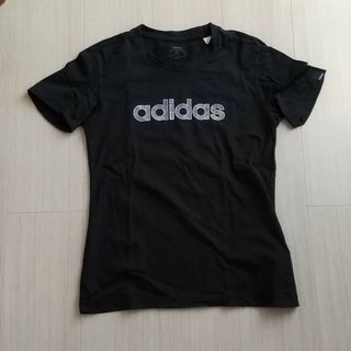 アディダス(adidas)の値下げしました！adidas アディダス 150-160 黒 Tシャツ(Tシャツ/カットソー)