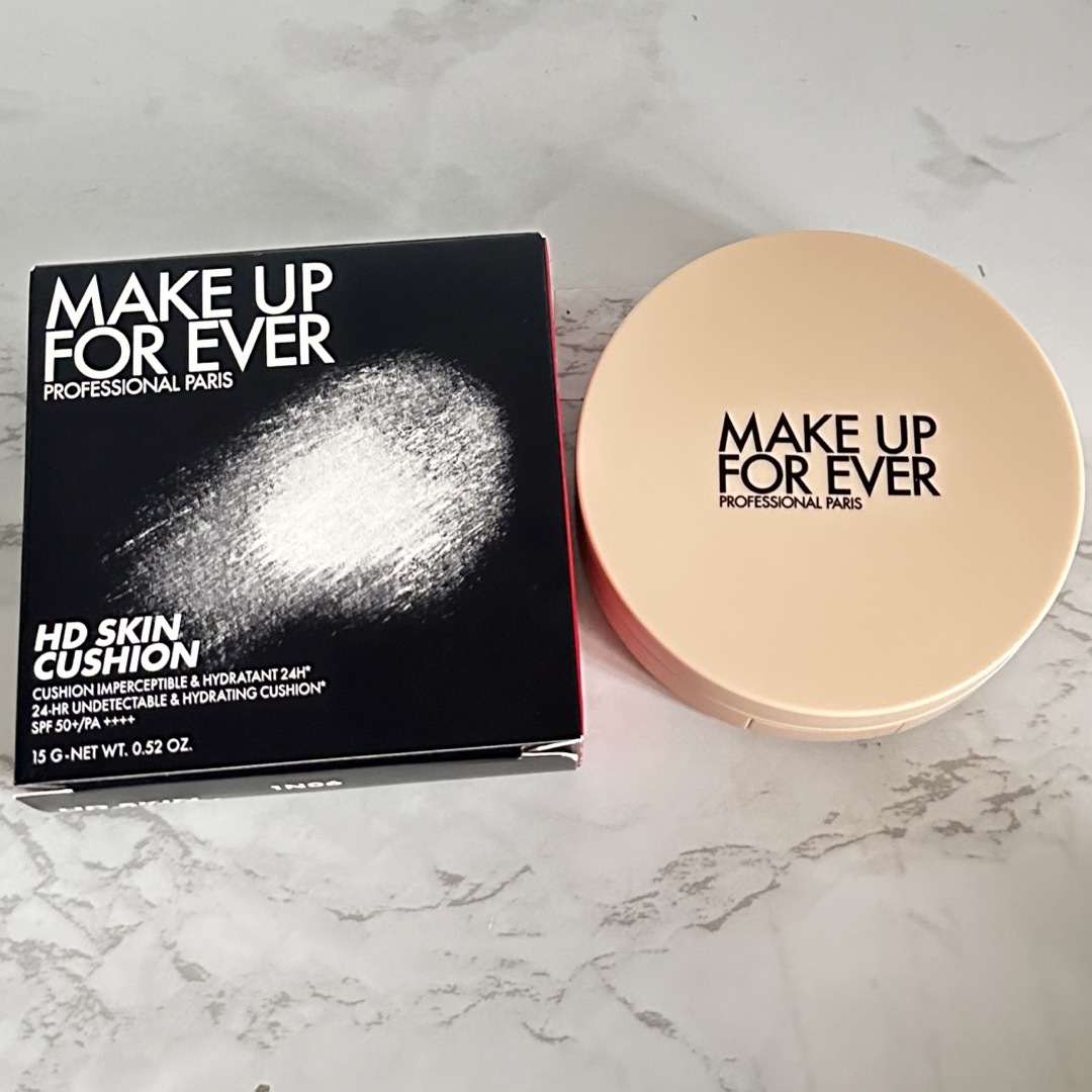 MAKE UP FOR EVER(メイクアップフォーエバー)の【ほぼ新品】HDスキンクッション（ファンデーション）1N06 15g  コスメ/美容のベースメイク/化粧品(ファンデーション)の商品写真