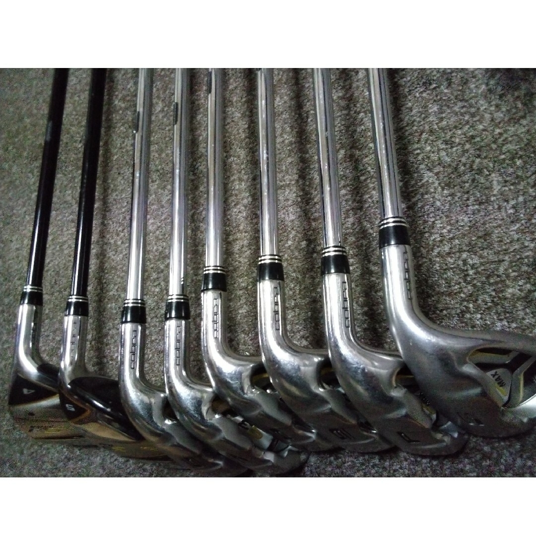 GOLF cobra 右用アイアン・UTセット8本 (S) S3MAX 7