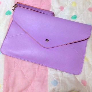 ラベンダー♡ クラッチバック(クラッチバッグ)