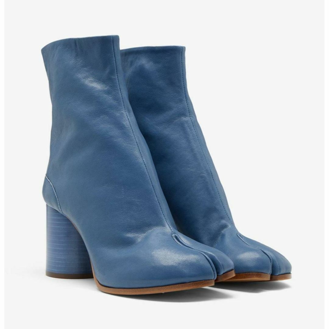 Maison Martin Margiela(マルタンマルジェラ)のマルジェラ blue vintage 足袋ブーツ tabi size37 レディースの靴/シューズ(ブーツ)の商品写真