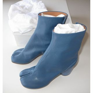 マルタンマルジェラ(Maison Martin Margiela)のマルジェラ blue vintage 足袋ブーツ tabi size37(ブーツ)