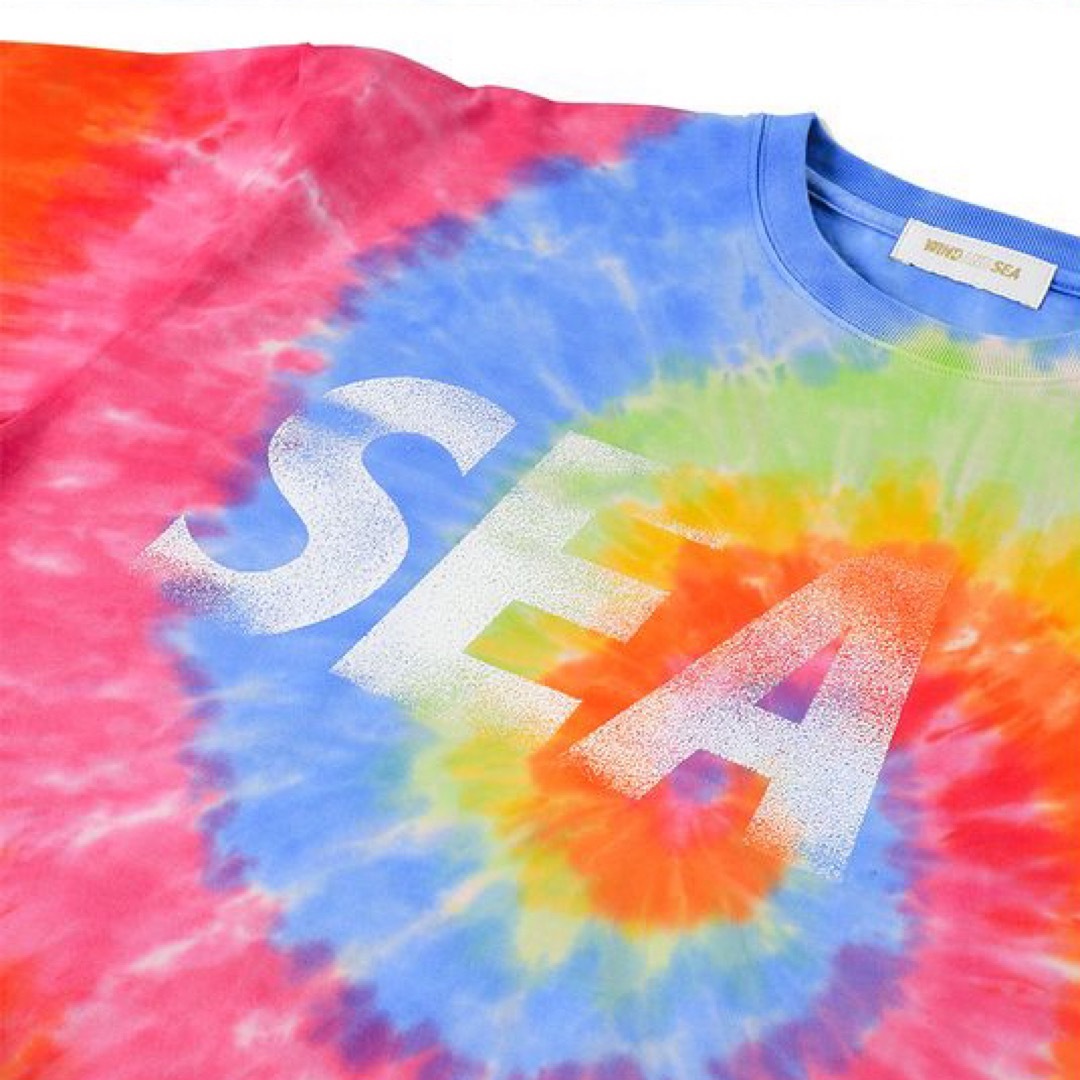 wind and sea tiedye Tシャツ Lサイズ