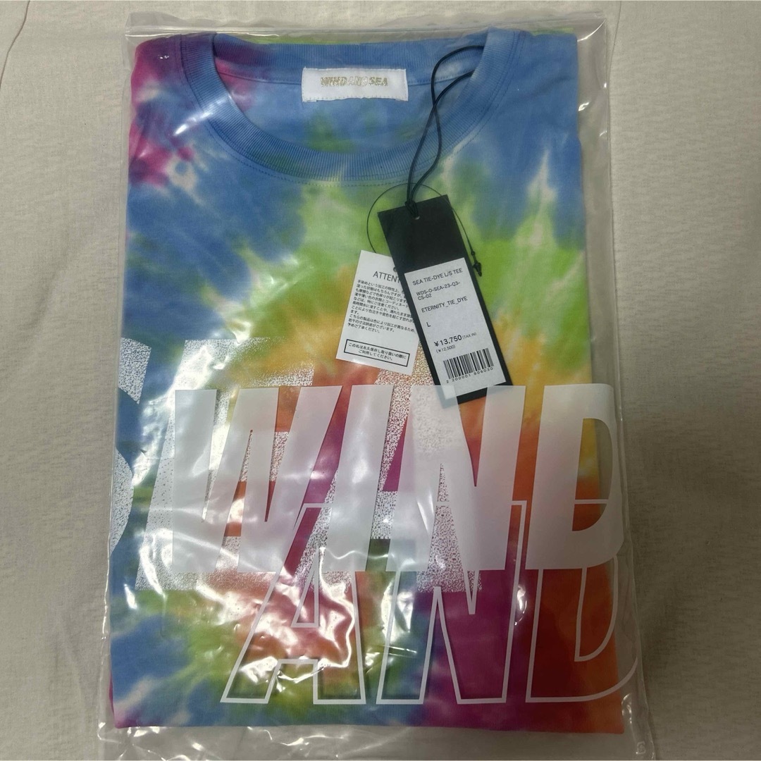 wind and sea tiedye Tシャツ Lサイズ