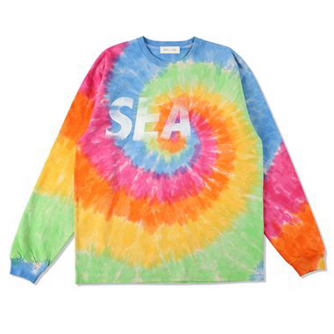 トップスWIND AND SEA SEA TIE-DYE L/S TEE Lサイズ