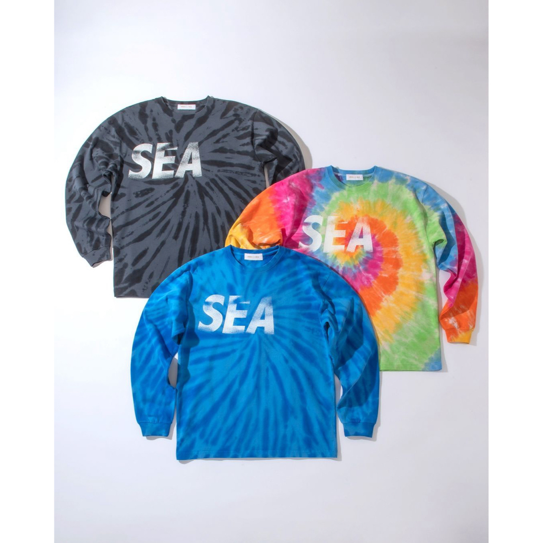 WIND AND SEA - WIND AND SEA SEA TIE-DYE L/S TEE Lサイズの通販 by