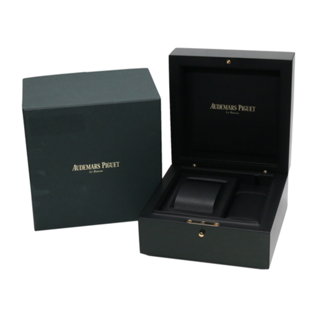 AUDEMARS PIGUET(オーデマピゲ)の【117700】AUDEMARS PIGUET オーデマ・ピゲ  77247OR.ZZ.A812CR.01 ミレネリー  ホワイトシェルダイヤル PG/レザー 手巻き 純正ボックス 腕時計 時計 WATCH レディース 女性 女【中古】 レディースのファッション小物(腕時計)の商品写真