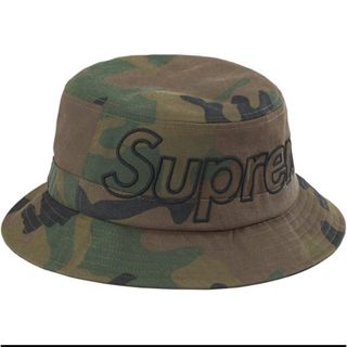 シュプリーム(Supreme)のシュプリーム アウトライン クラッシャー ハット バケハ 迷彩 23SS(ハット)