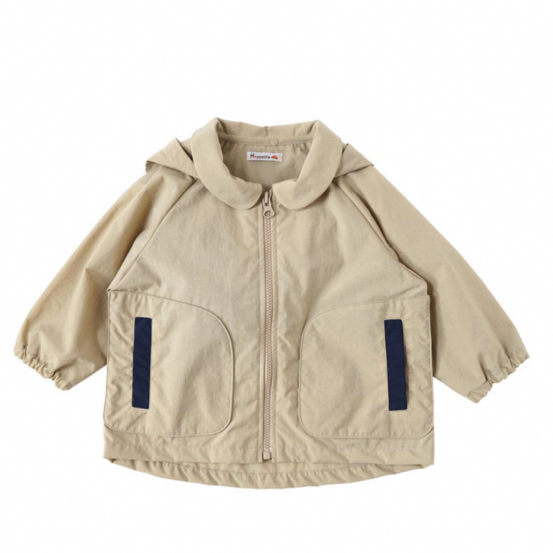 Hoppetta(ホッペッタ)のhoppetta ウインドブレーカー　90-100 キッズ/ベビー/マタニティのキッズ服男の子用(90cm~)(ジャケット/上着)の商品写真