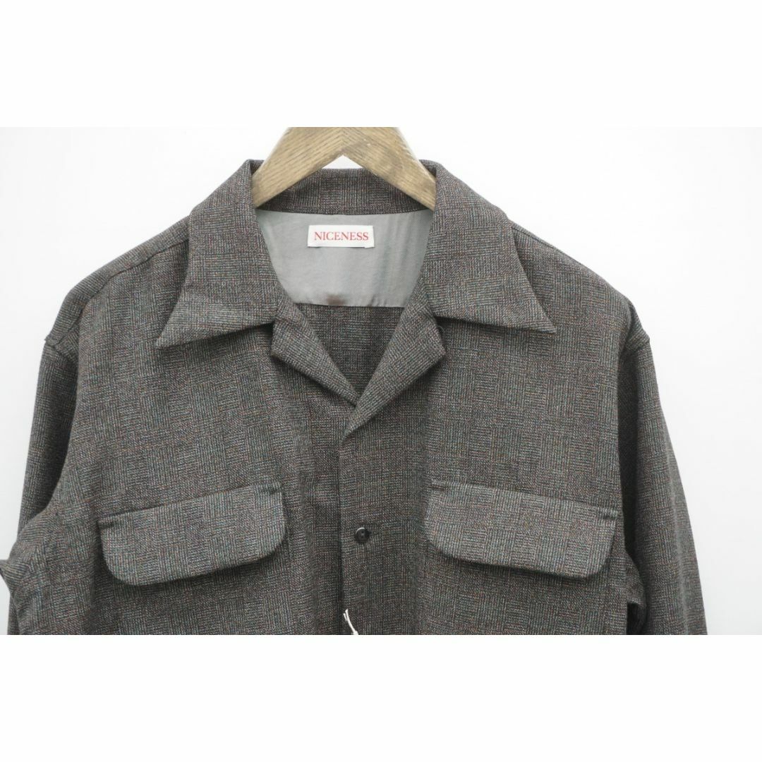 新品 正規23AW NICENESS ビーチ シャツ ジャケット 1009N▲