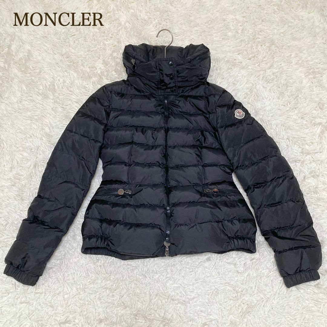 MONCLER ダウンジャケット ブラック サイズ2 美品 - ダウンジャケット