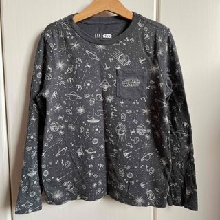 ギャップ(GAP)のスターウォーズ　長袖Tシャツ　GAP  グレー　120(Tシャツ/カットソー)