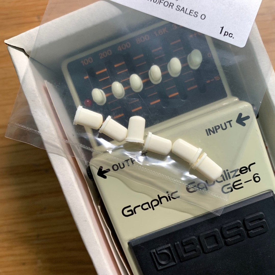 【超美品】BOSS GE-6 Graphic Equalizer ビンテージ