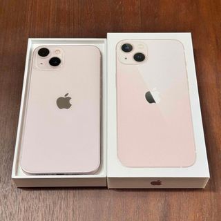 アイフォーン(iPhone)のiPhone13 128GB SIMフリー ピンク(スマートフォン本体)