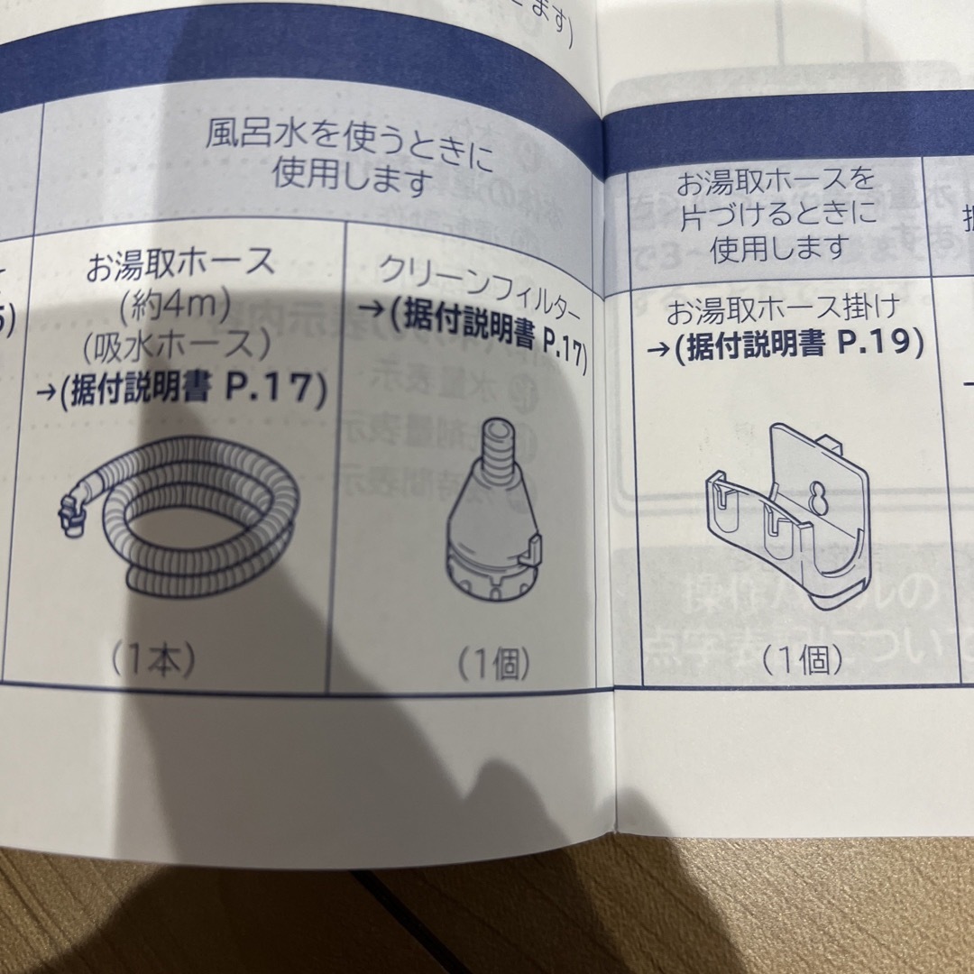 日立(ヒタチ)の日立　ビートウォッシュ　付属品 スマホ/家電/カメラの生活家電(洗濯機)の商品写真