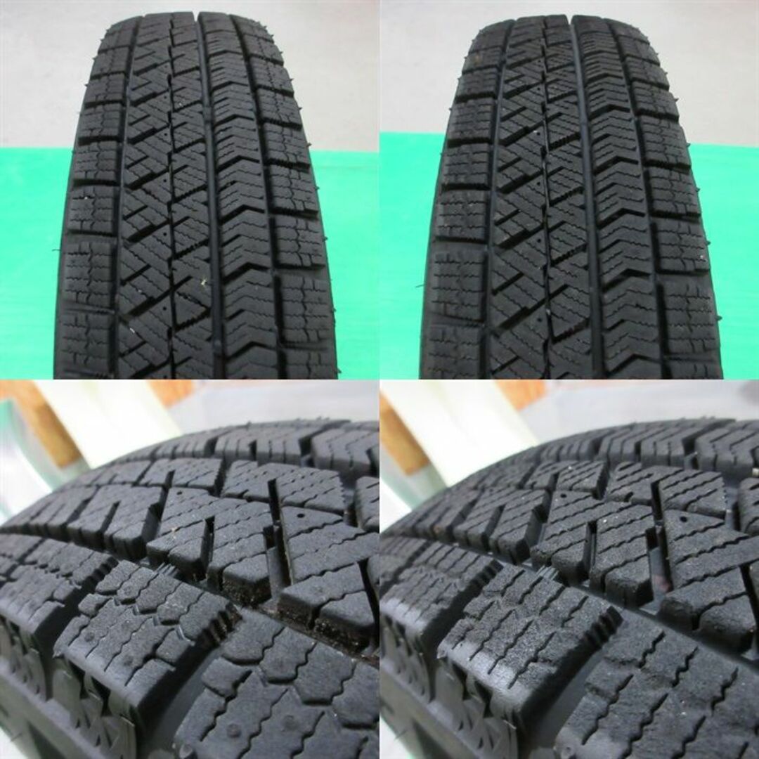 モコ 145/80R13 2022年バリ山スタッドレス ワゴンR アルト タント 9