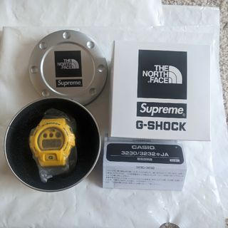 シュプリーム(Supreme)の最安値 supreme G-SHOCK The North Face イエロー(腕時計(デジタル))