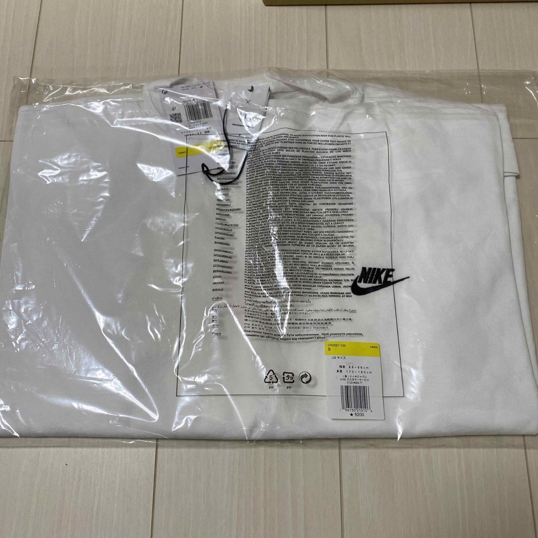 NIKE(ナイキ)のピースマイナスワン ピーエムオーxナイキ LS Tシャツ "ホワイト"Sサイズ メンズのトップス(Tシャツ/カットソー(七分/長袖))の商品写真