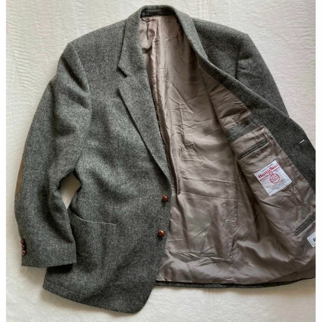 Harris Tweed - Harris Tweed ツイードジャケット エルボーパッチ