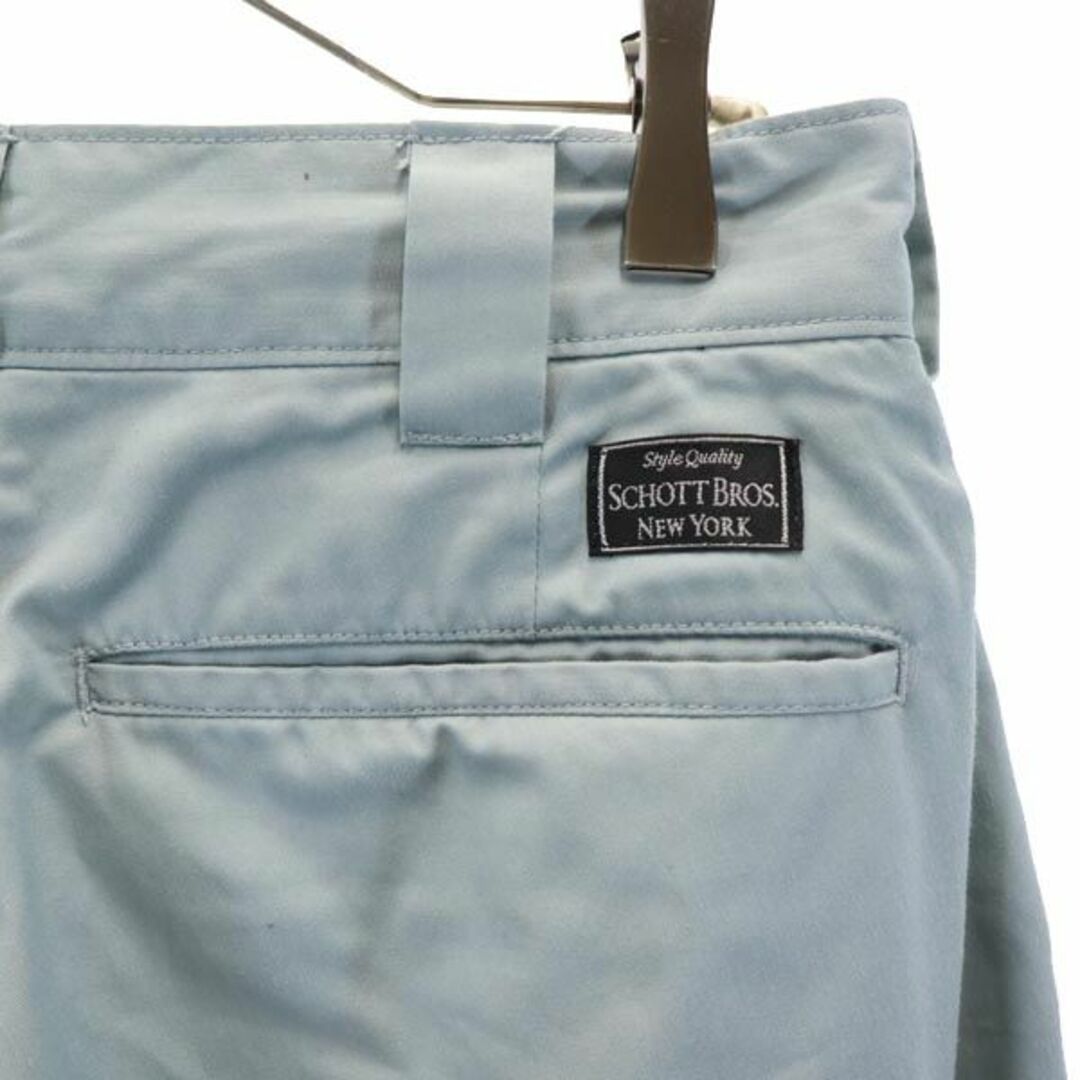 ショット ディッキーズ コラボ Dickies ペインターパンツ w30 水色 schott メンズ 【中古】 【231015】