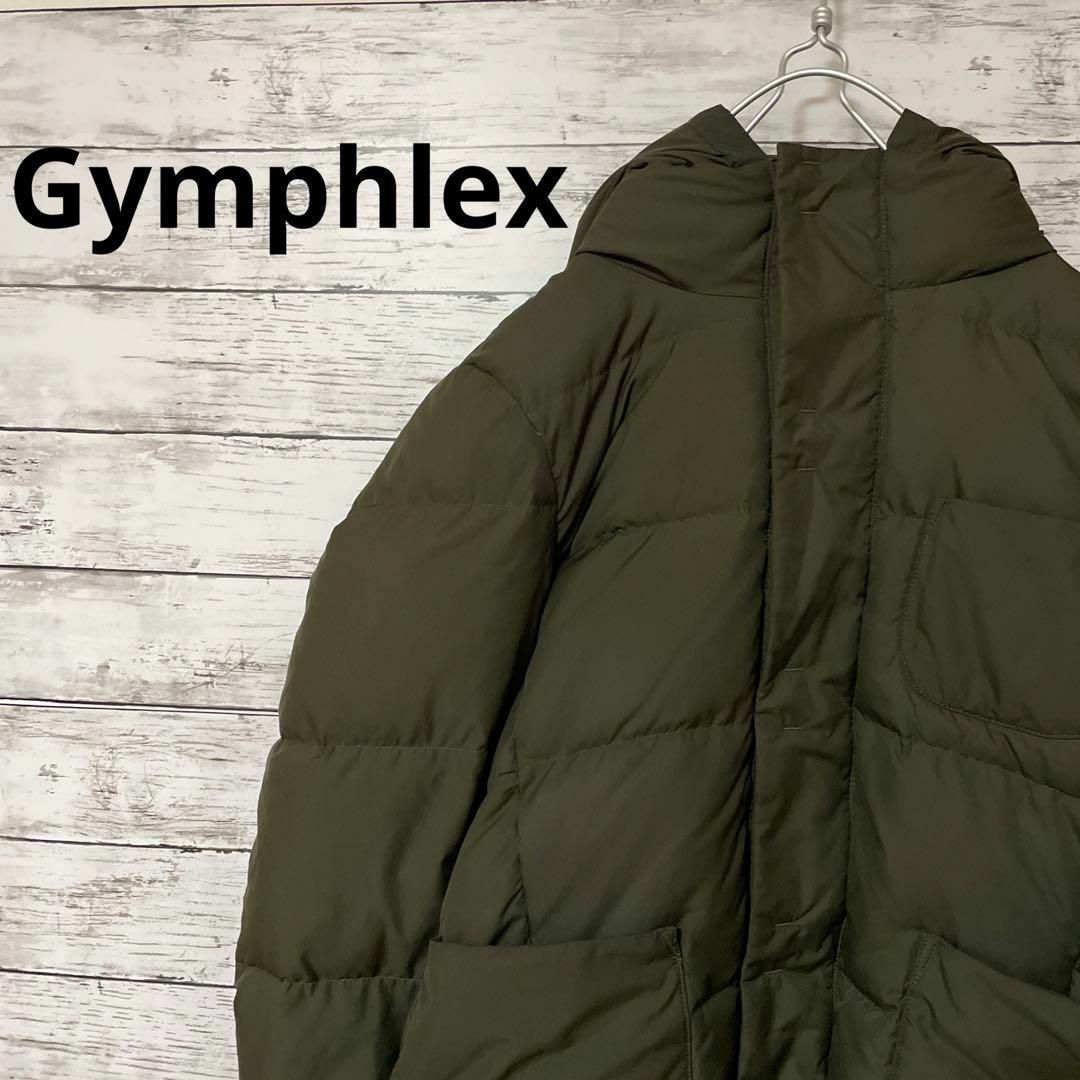 GYMPHLEX   Gymphlex ダウンジャケット カーキ シンプル 定番 冬物