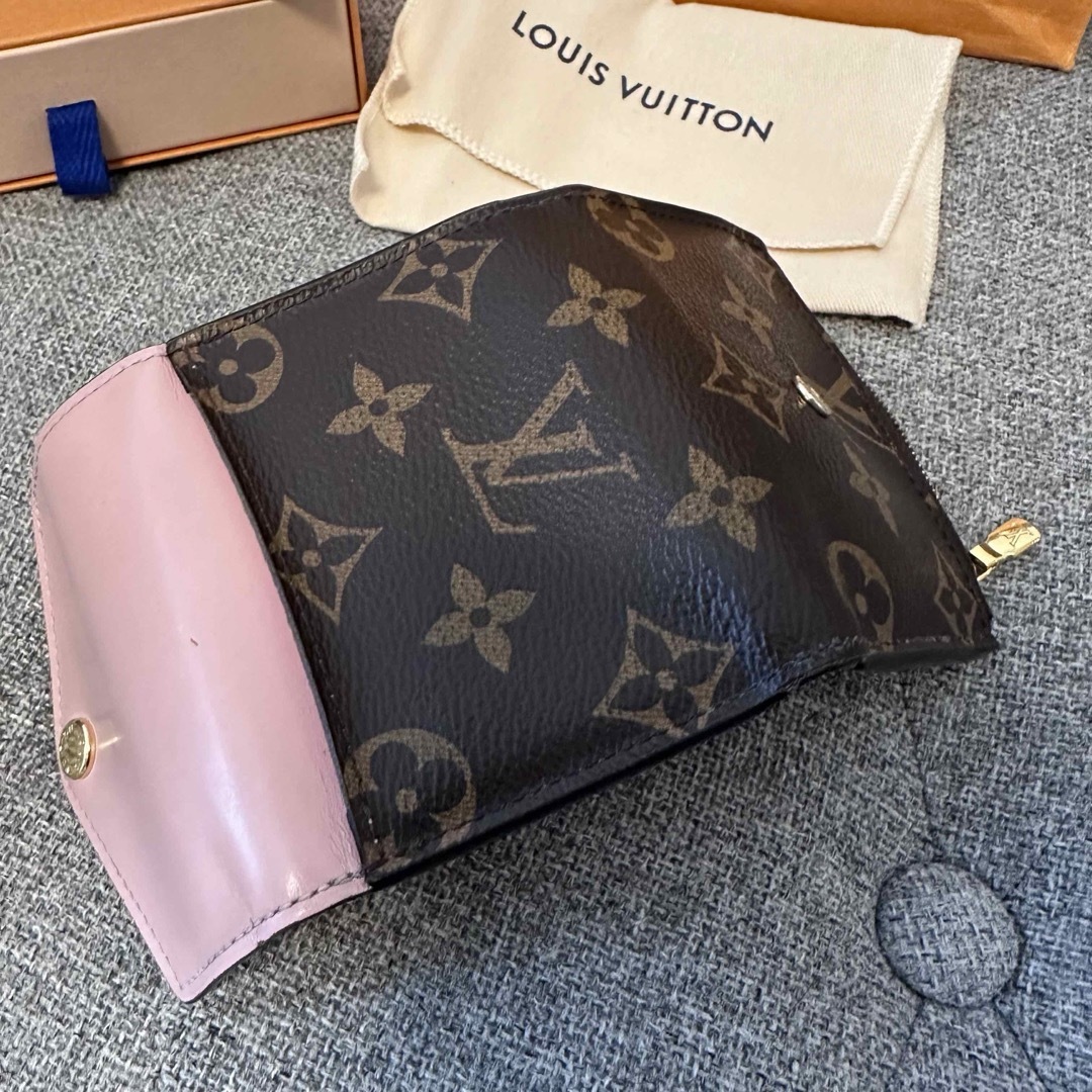 Louis Vuitton ポルトフォイユ・ゾエ ピンク 財布