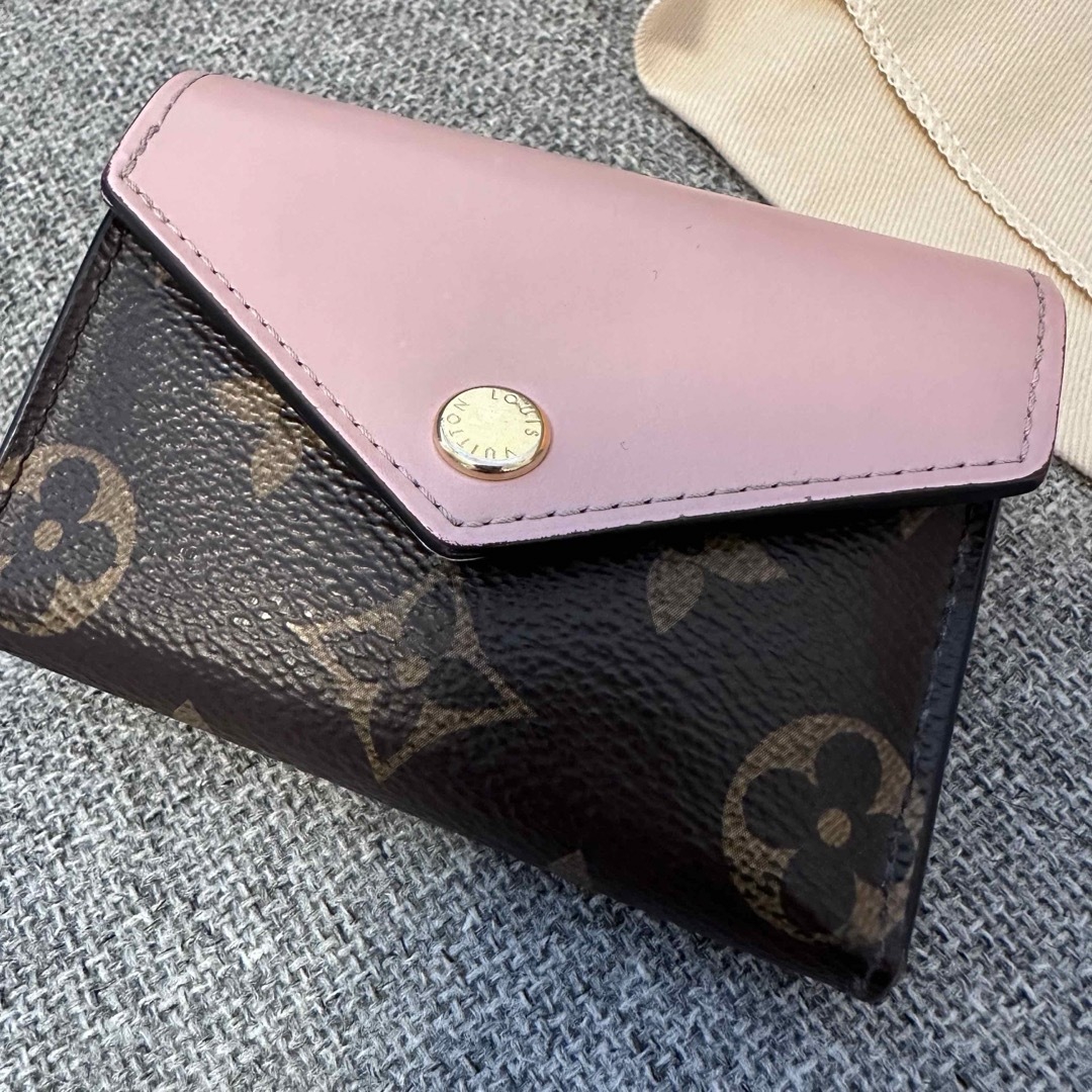 Louis Vuitton ポルトフォイユ・ゾエ ピンク 財布