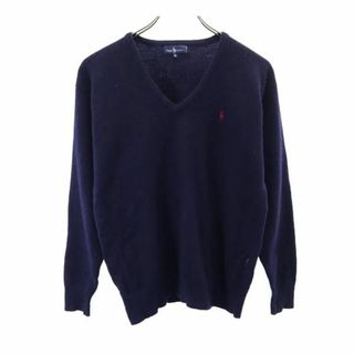 Ralph Lauren - ラルフローレン ウール100% Vネック ニット L ... 美品✨ラルフローレン ニット ラナウール100% 長袖 ニット