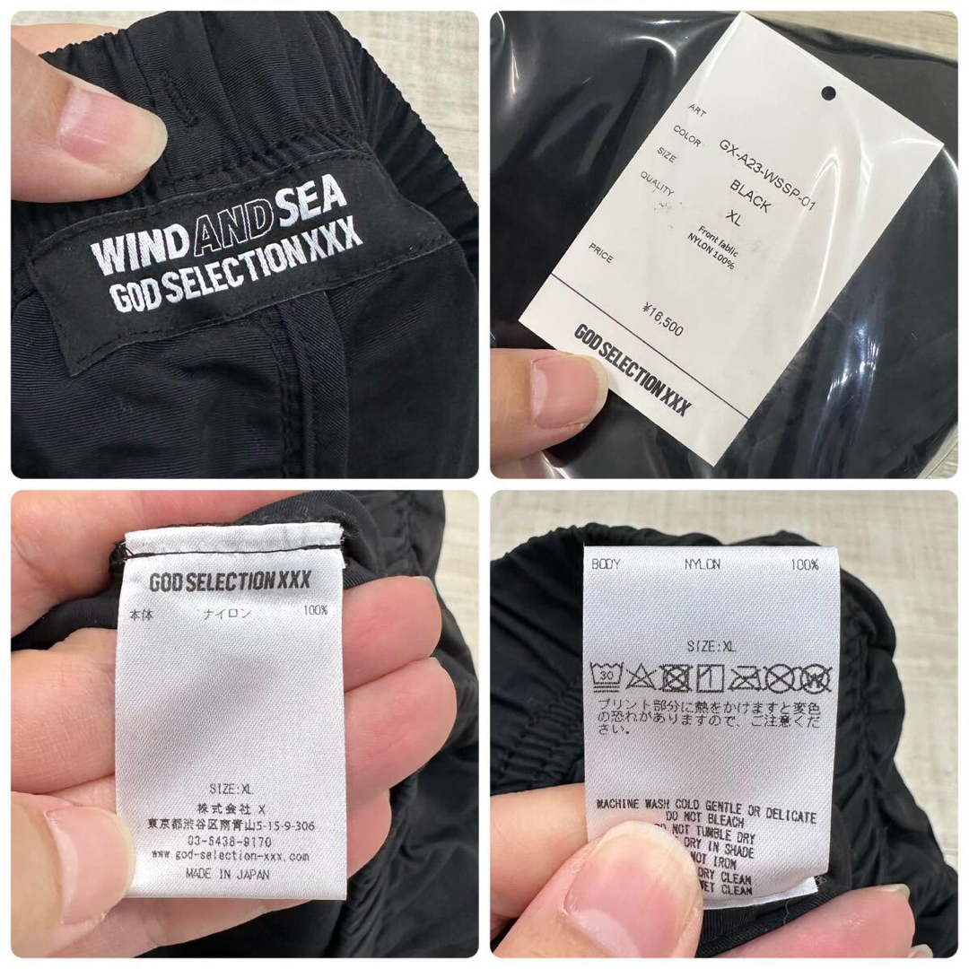 WIND AND SEA   ss 新品 ウィンダンシー x ゴッドセレクション