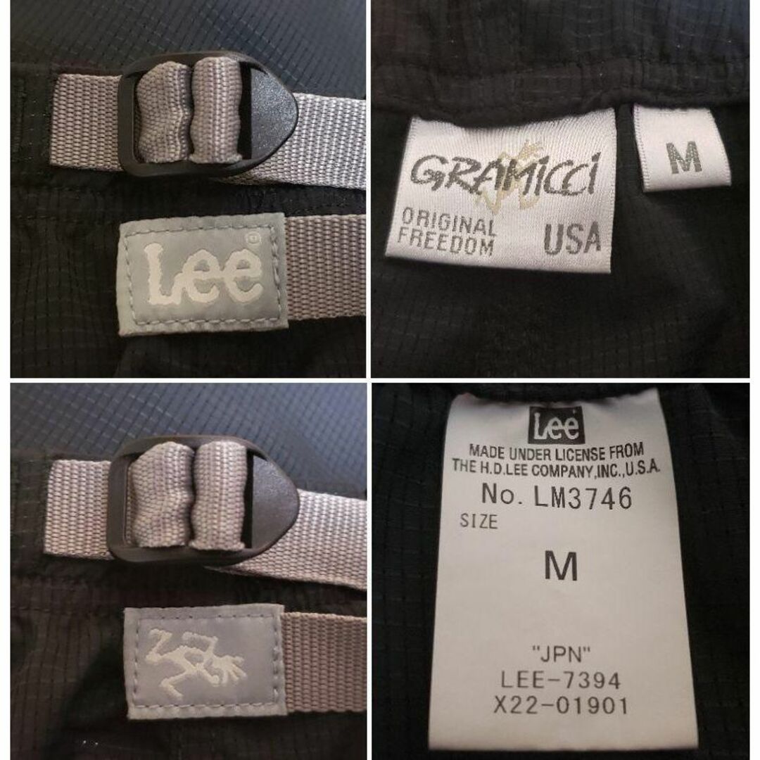 Lee リー グラミチ ナノユニバース コラボ クライミングパンツ M ブラック