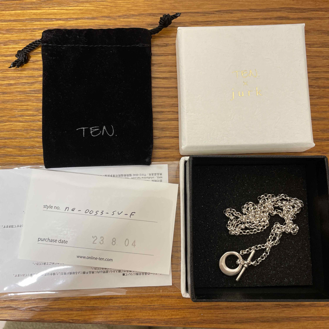 TEN.(テン)の【TEN.×jurk】ループラリエットネックレス レディースのアクセサリー(ネックレス)の商品写真