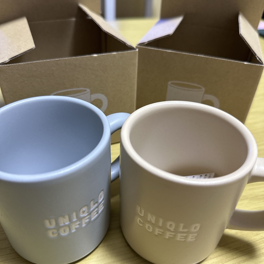 UNIQLO(ユニクロ)のUNIQLO マグカップ　新品未使用 キッズ/ベビー/マタニティの授乳/お食事用品(マグカップ)の商品写真