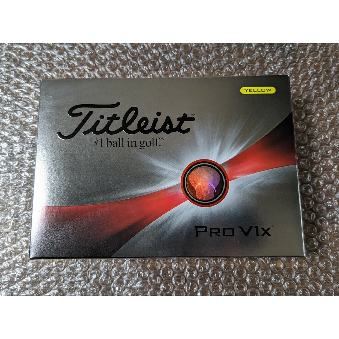 新品　 タイトリスト PRO V1X イエロー　1ダース