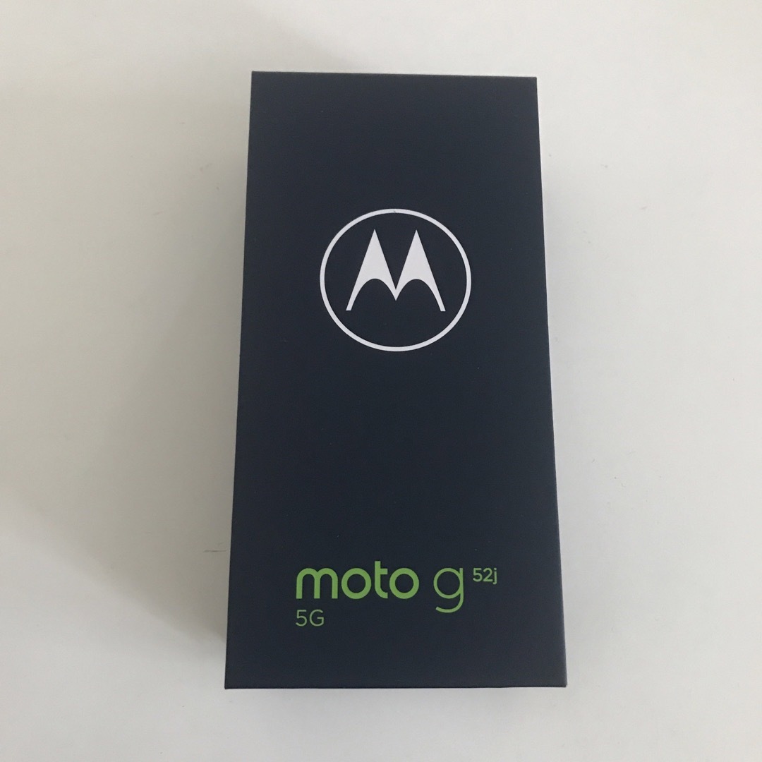 【新品未使用】moto g52j SIMフリー ※残債無し