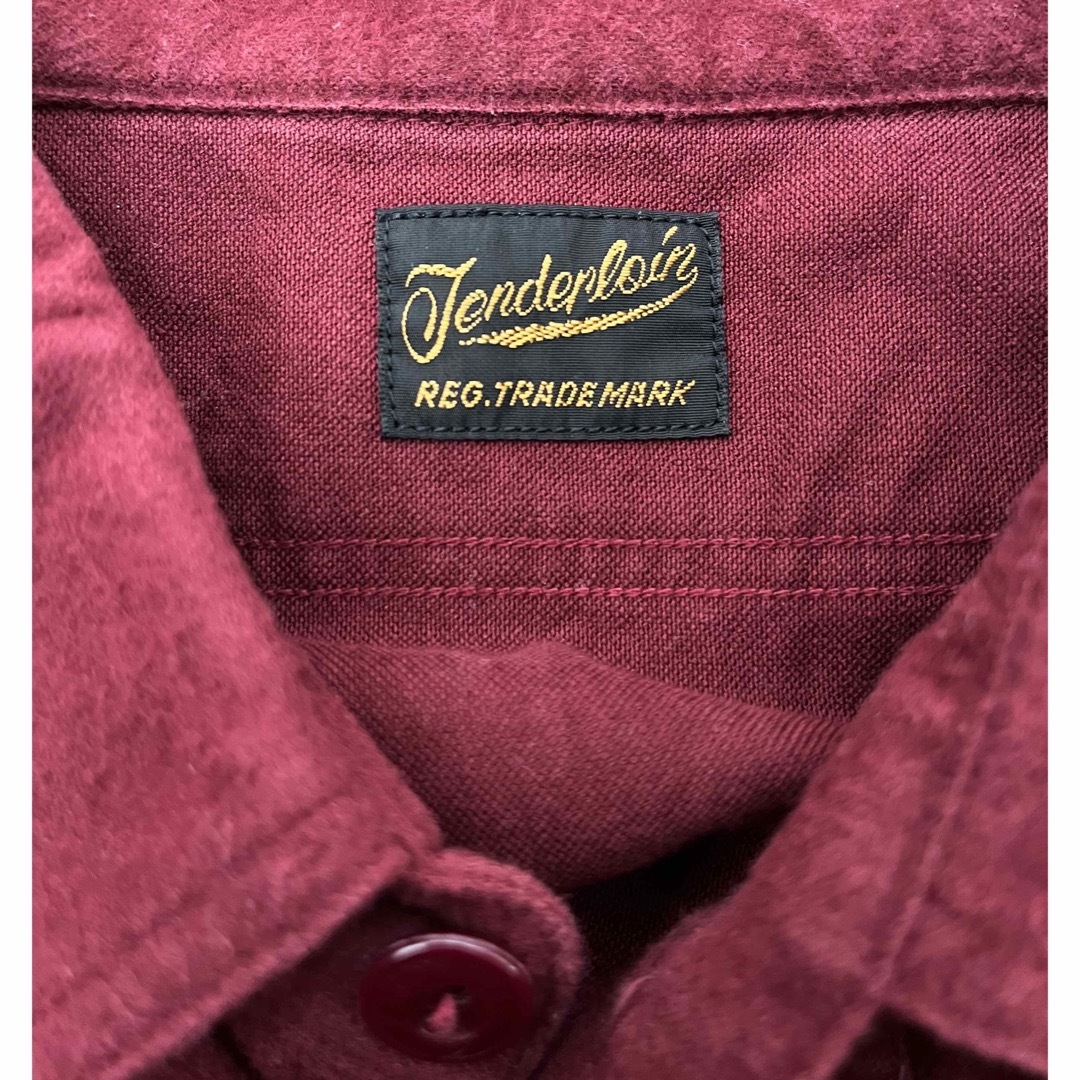 TENDERLOIN(テンダーロイン)のTENDERLOIN テンダーロイン 長袖　シャツ　M 日本製 メンズのトップス(シャツ)の商品写真