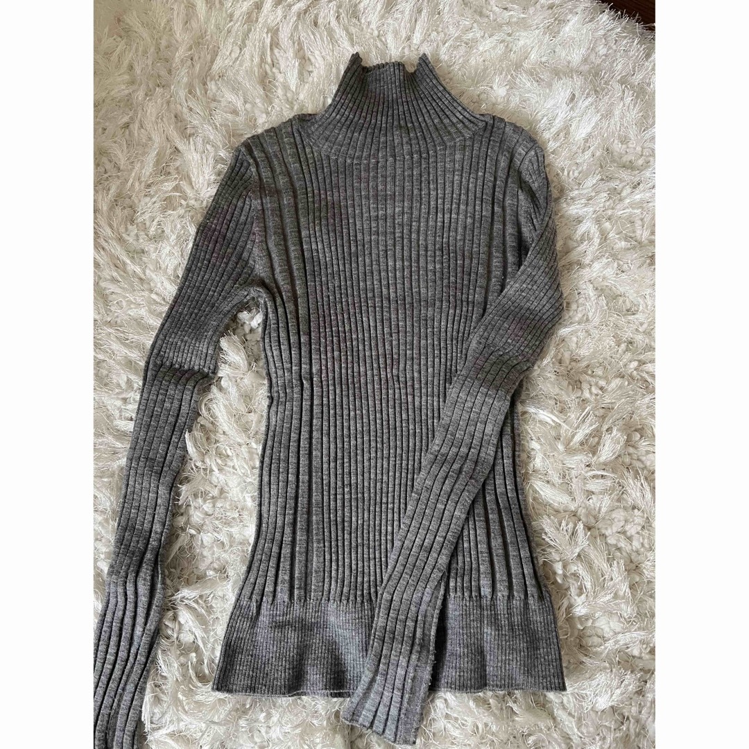 moussy(マウジー)のmoussy SWITCHING RIB SWEATER レディースのトップス(ニット/セーター)の商品写真