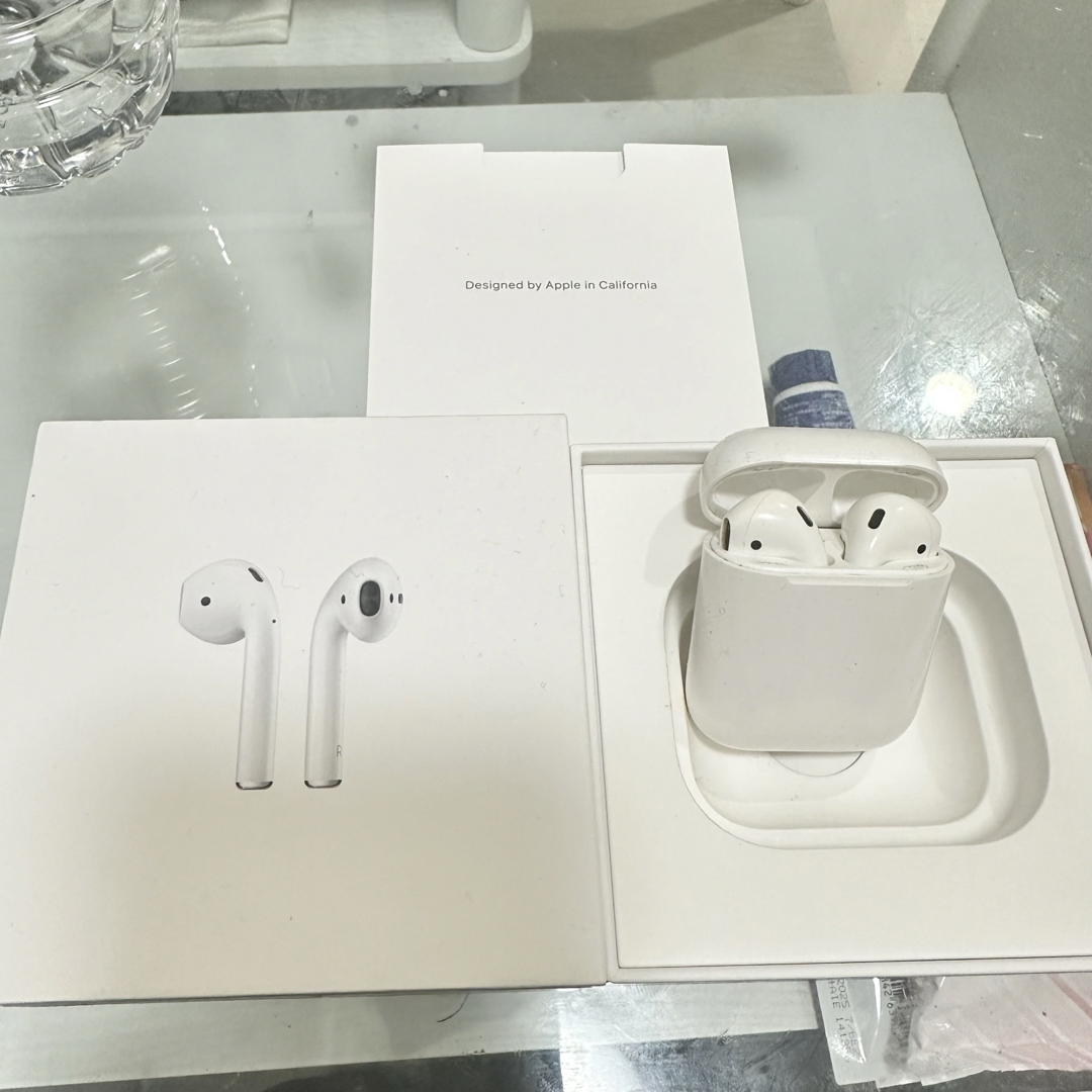 apple airpods2【箱付き】