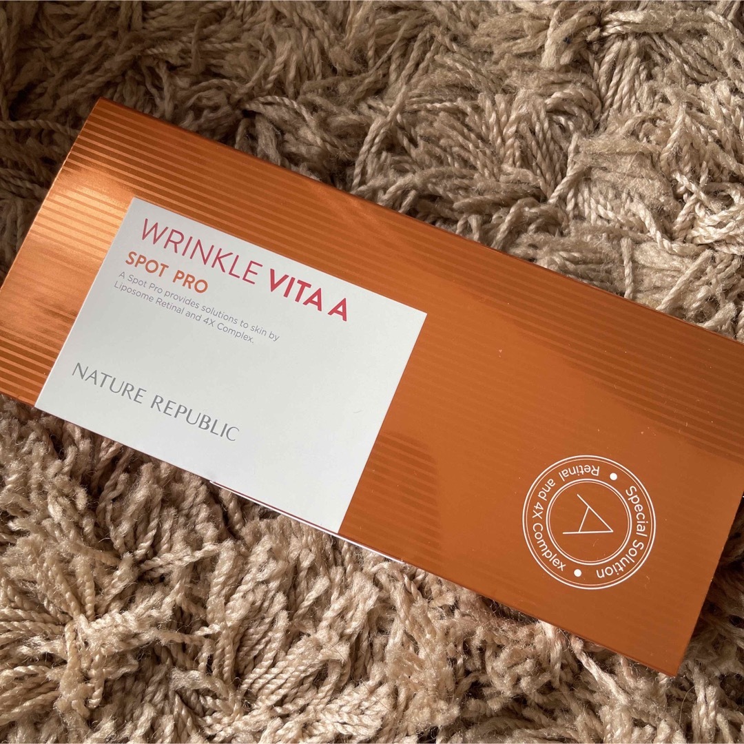 NATURE REPUBLIC(ネイチャーリパブリック)のWRINKLE VITA A コスメ/美容のスキンケア/基礎化粧品(アイケア/アイクリーム)の商品写真