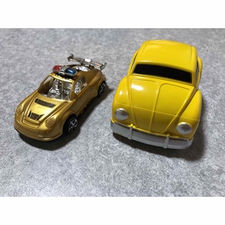 車のおもちゃ　2台(電車のおもちゃ/車)