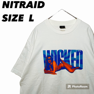 【良品】nitraid/ナイトレイド WICKED セクシーガール Tシャツ