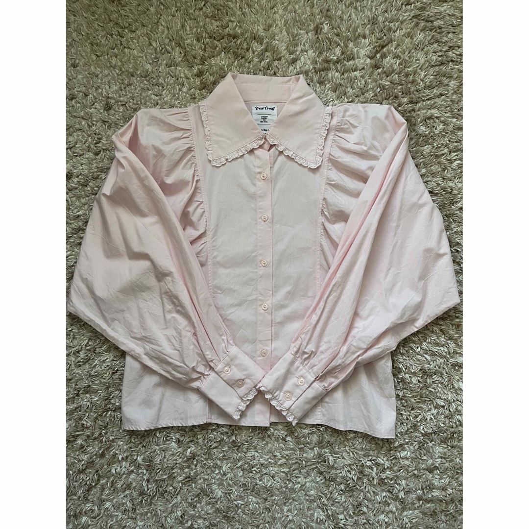 dolman sleeve spring color blouse(peach) 2