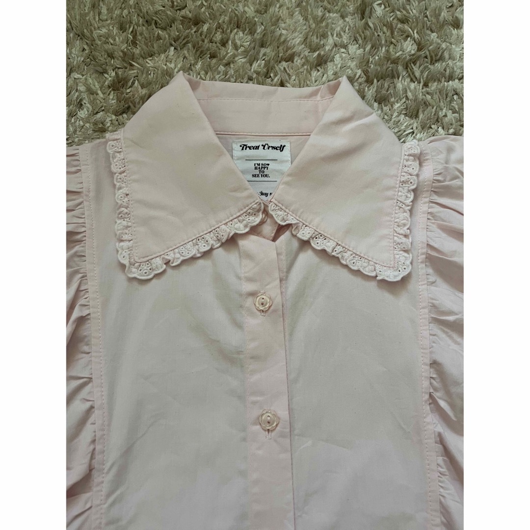 dolman sleeve spring color blouse(peach) 3