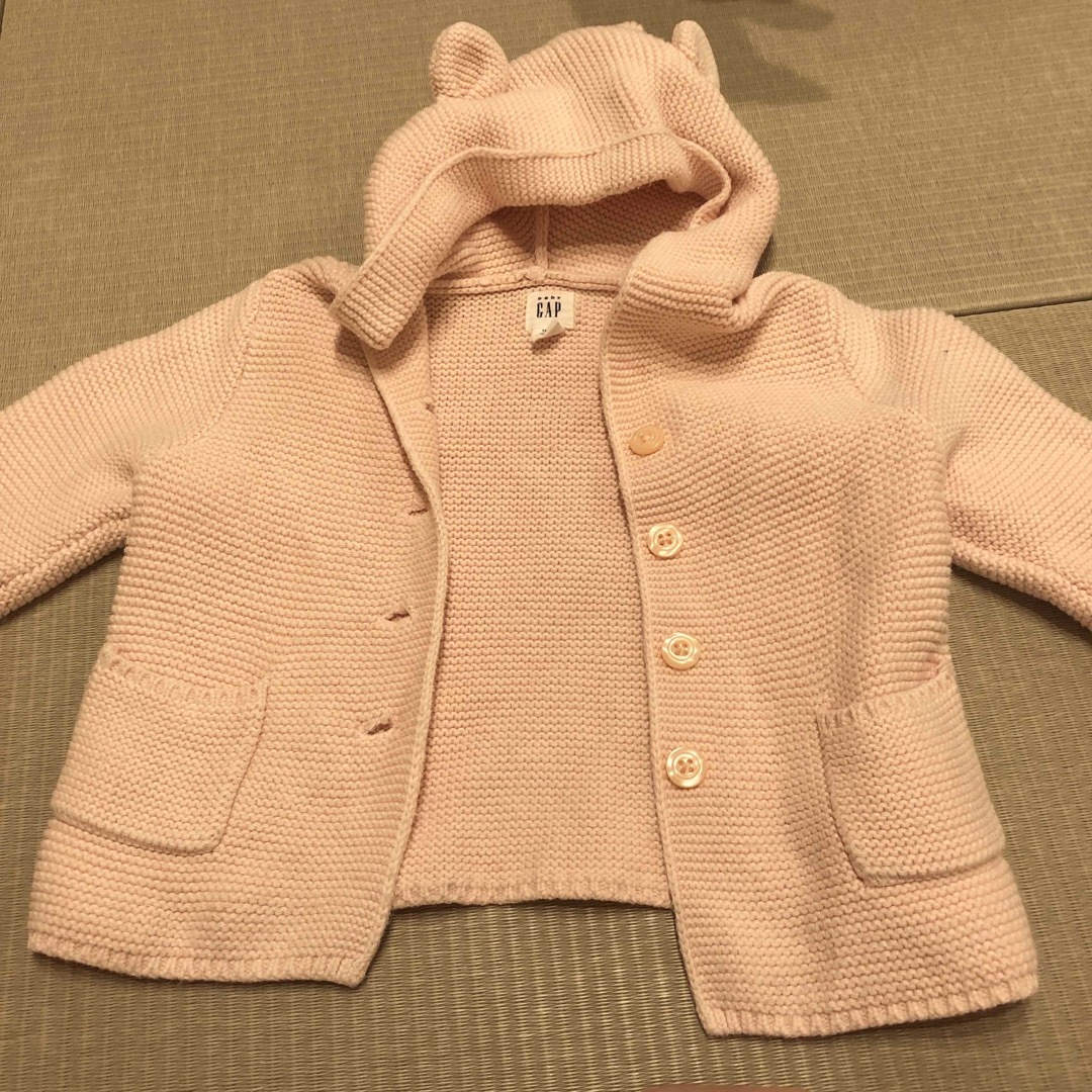 GAP(ギャップ)のGAP ニット上着 キッズ/ベビー/マタニティのベビー服(~85cm)(ジャケット/コート)の商品写真