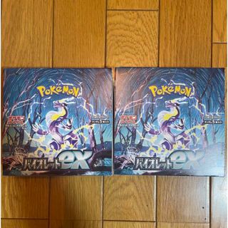 ポケモン(ポケモン)のポケモンカード　バイオレット 新品未開封 2BOX シュリンク付き(Box/デッキ/パック)