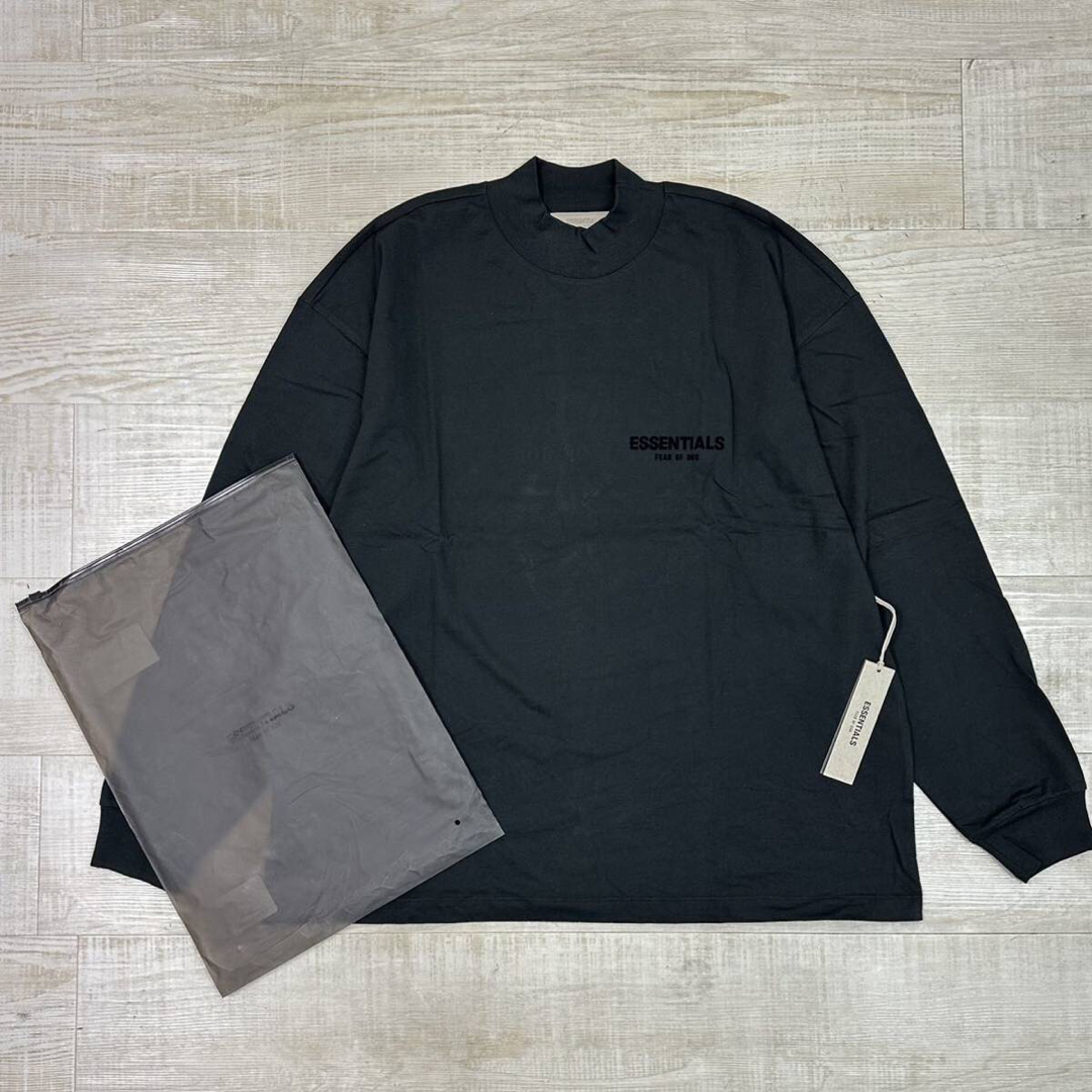 未使用 FOG ESSENTIALS ロゴ ロングスリーブ Tシャツ ロンT M